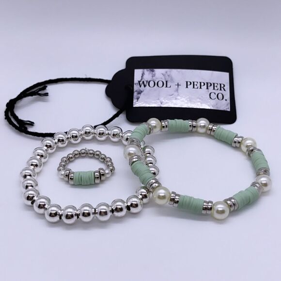 NWT Wool + Pepper Co. Matching Jewelry Set - Picture 1 of 7